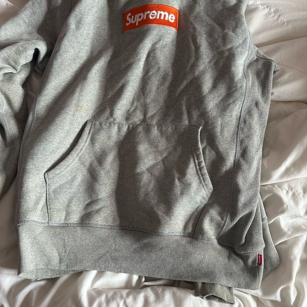 Supreme Grey Hoodie